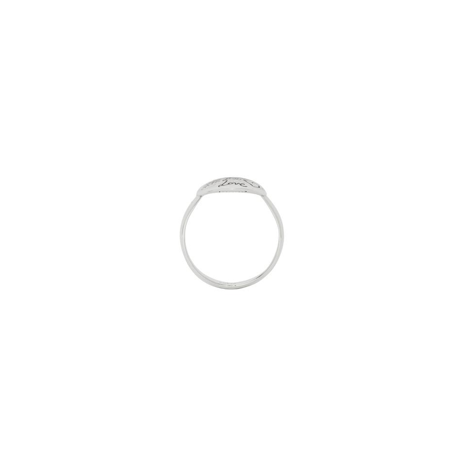 gucci blind for love heart ring