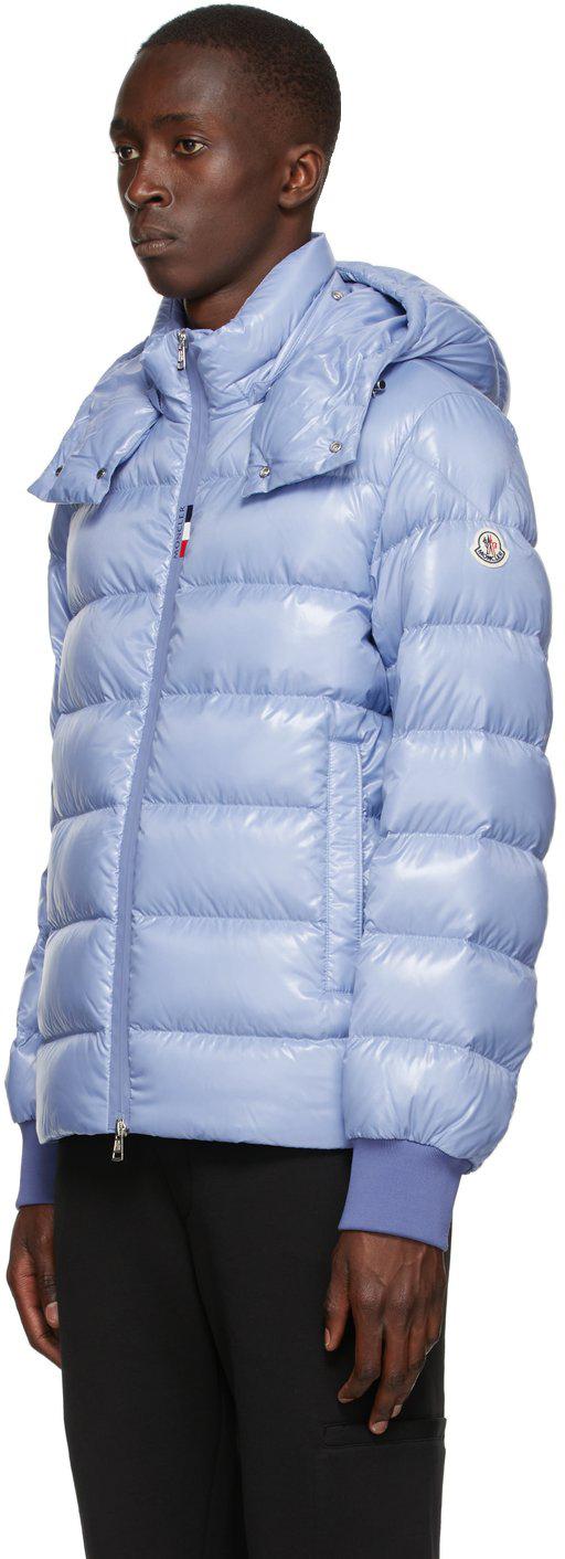 Blue Down Cuvellier Jacket for Men 