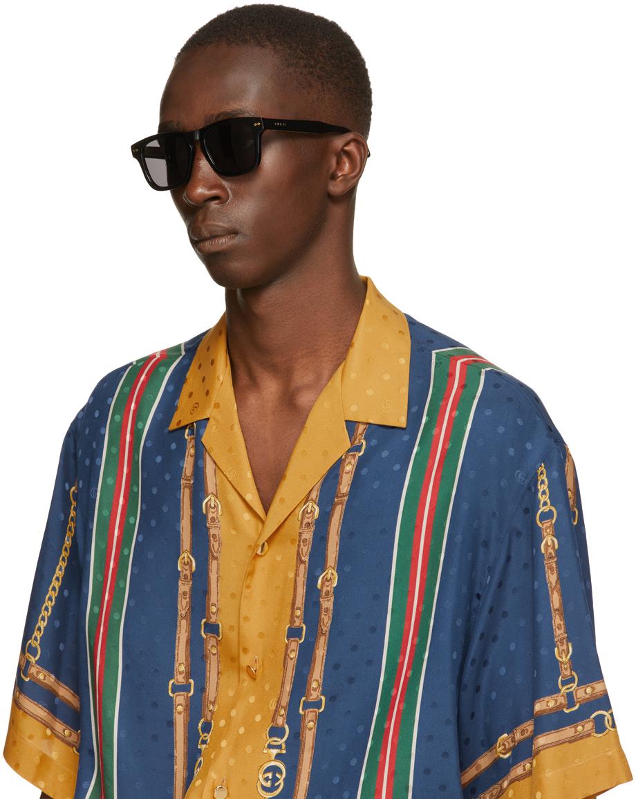 Gucci Men's Gg0735s 53Mm Sunglasses – Bluefly