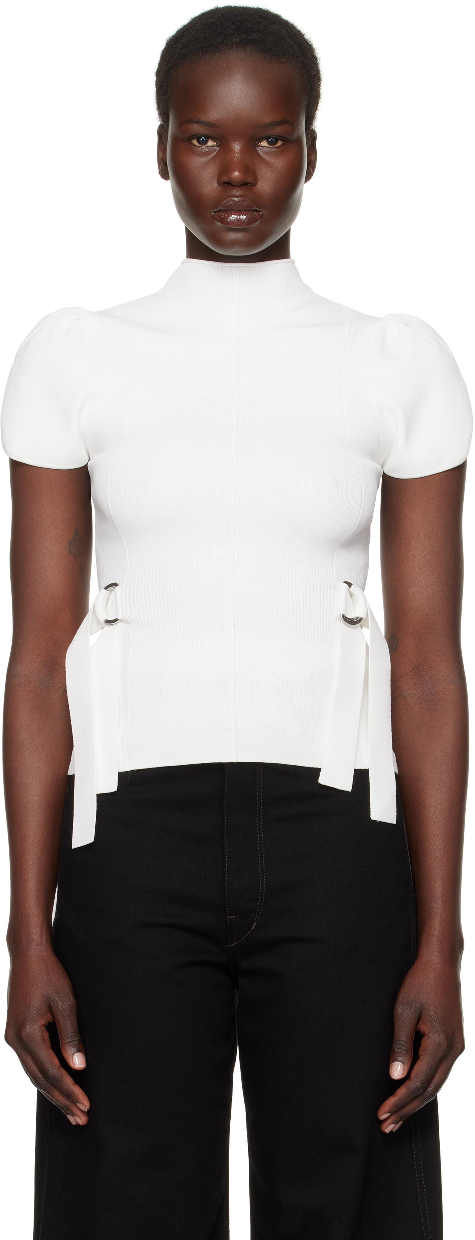 3.1 Phillip Lim レディース ブラック オフホワイト Tulip コンパクト  