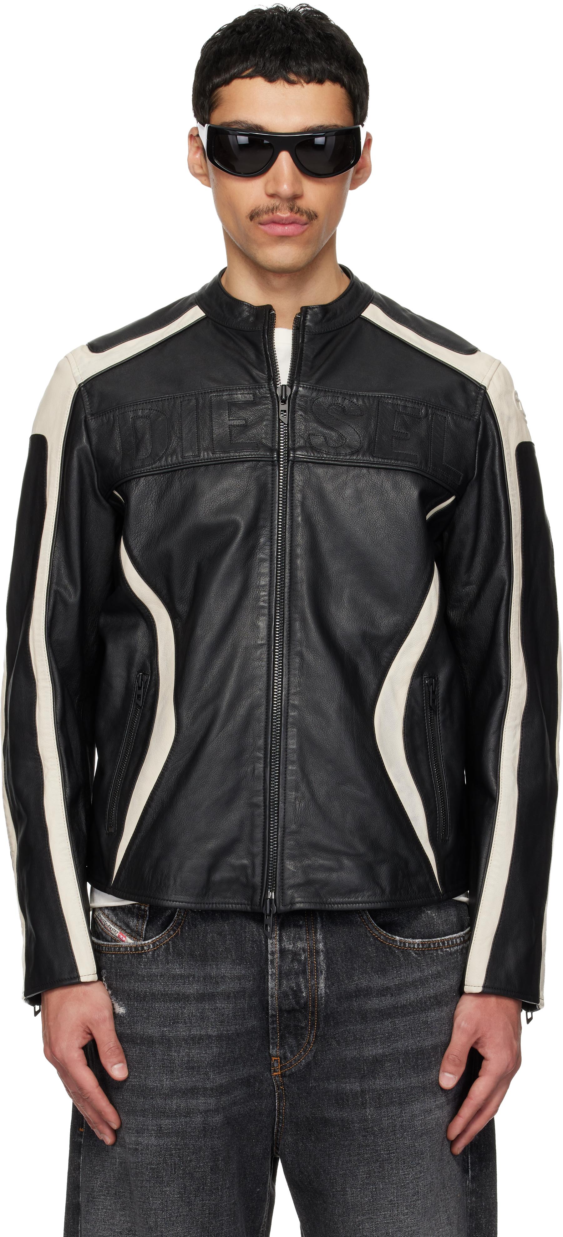 メンズ DIESEL レザージャケット | オンラインセールは最大60%オフ | Lyst