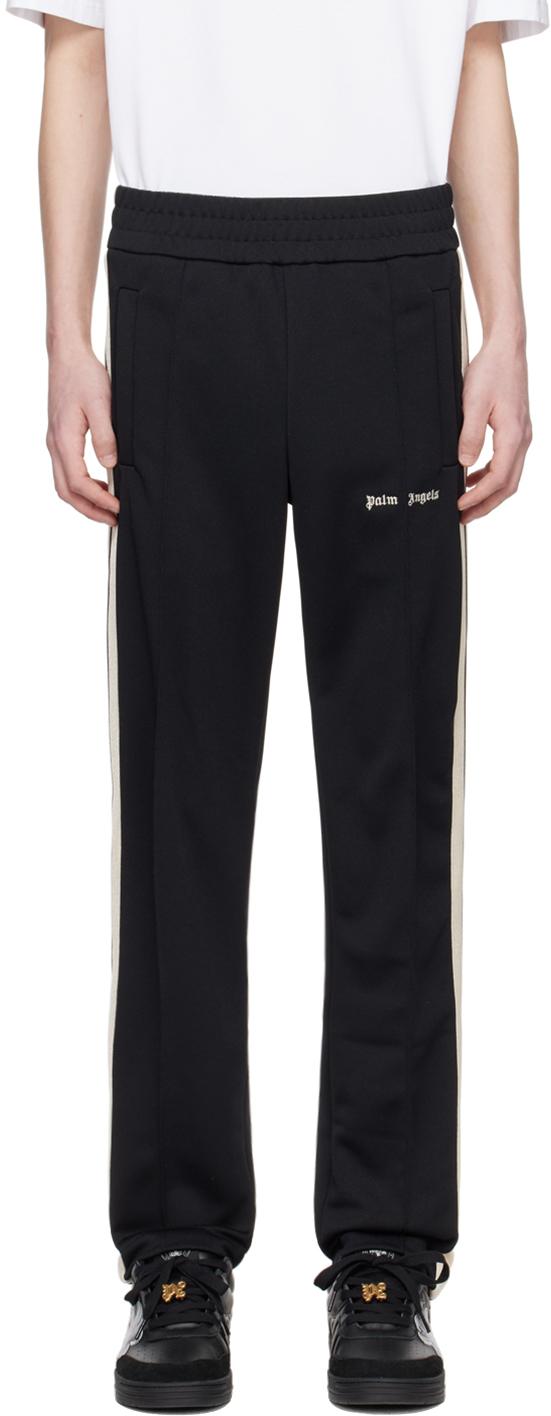 Palm angels striped pants hotsell