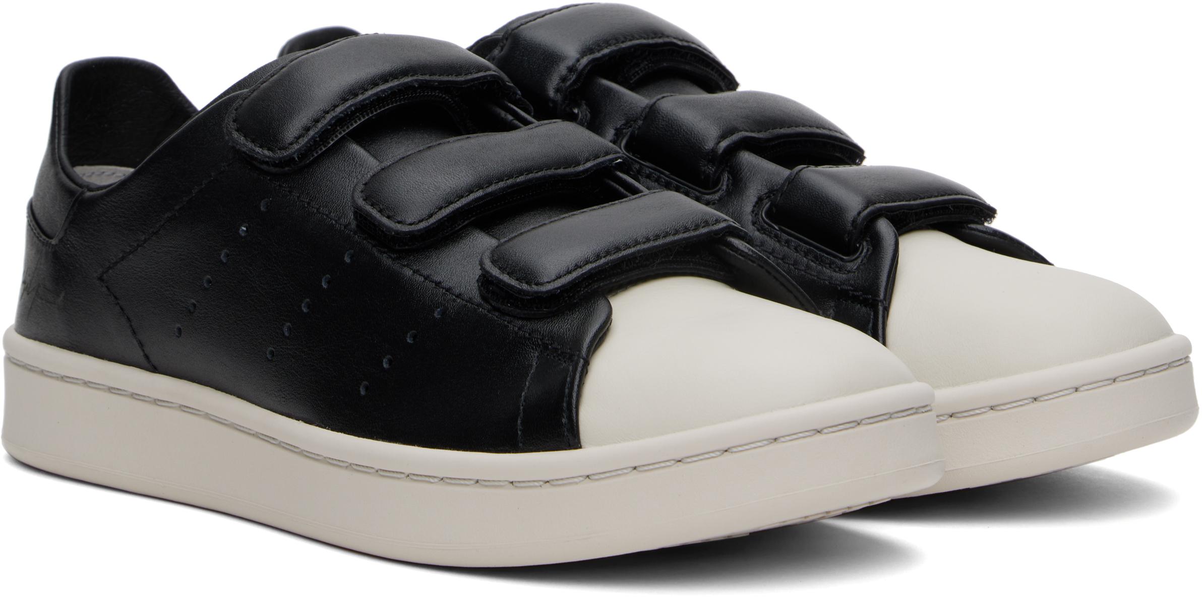 ハンサム度がアップする【Y-3】SMITH HOOK-AND-LOOP adidas Y-3 Stan Smith Hook-And-Loop - Black | Free Shipping
