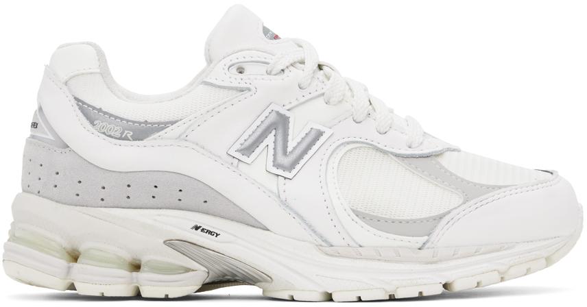 new balance gray and white sneakers