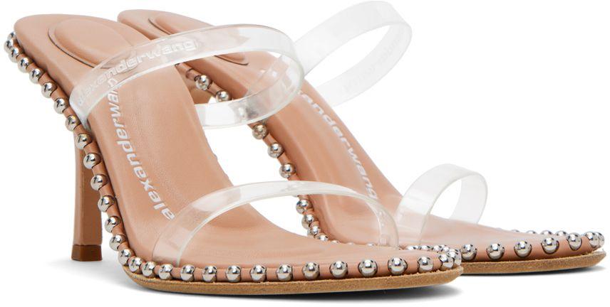 【関税込み】Alexander Wang ピンク Nova 85 ヒールサンダル Alexander Wang Pink Crystal Nova Heeled Sandals Alexander Wang