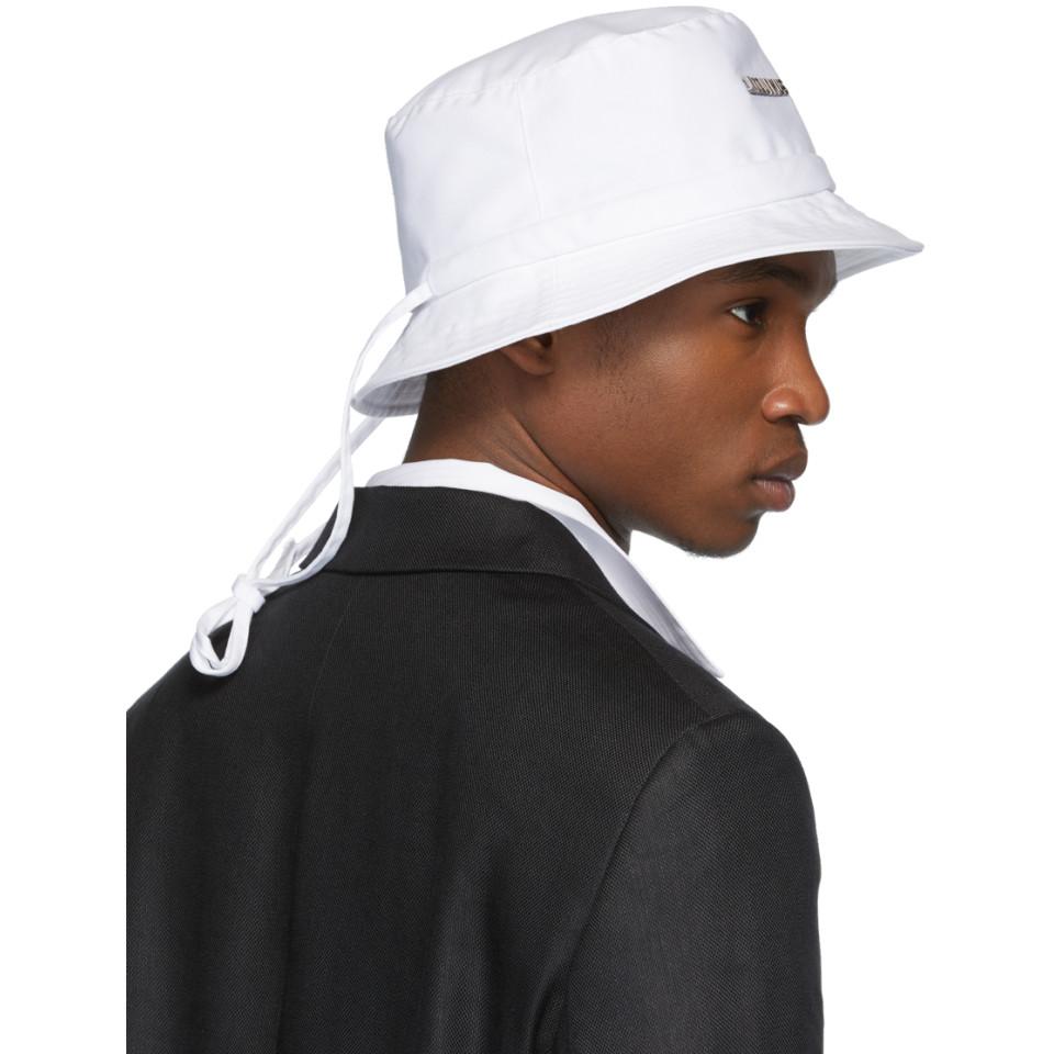 Jacquemus bucket hat mens Clearance