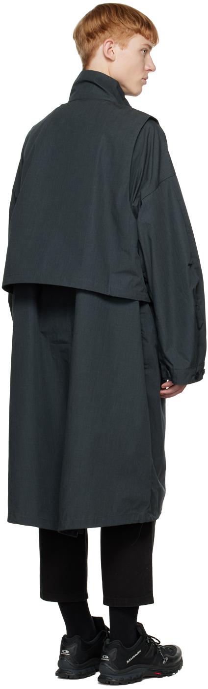 Gramicci Gray F/ce Edition Layered Coat in Black for Men | Lyst UK