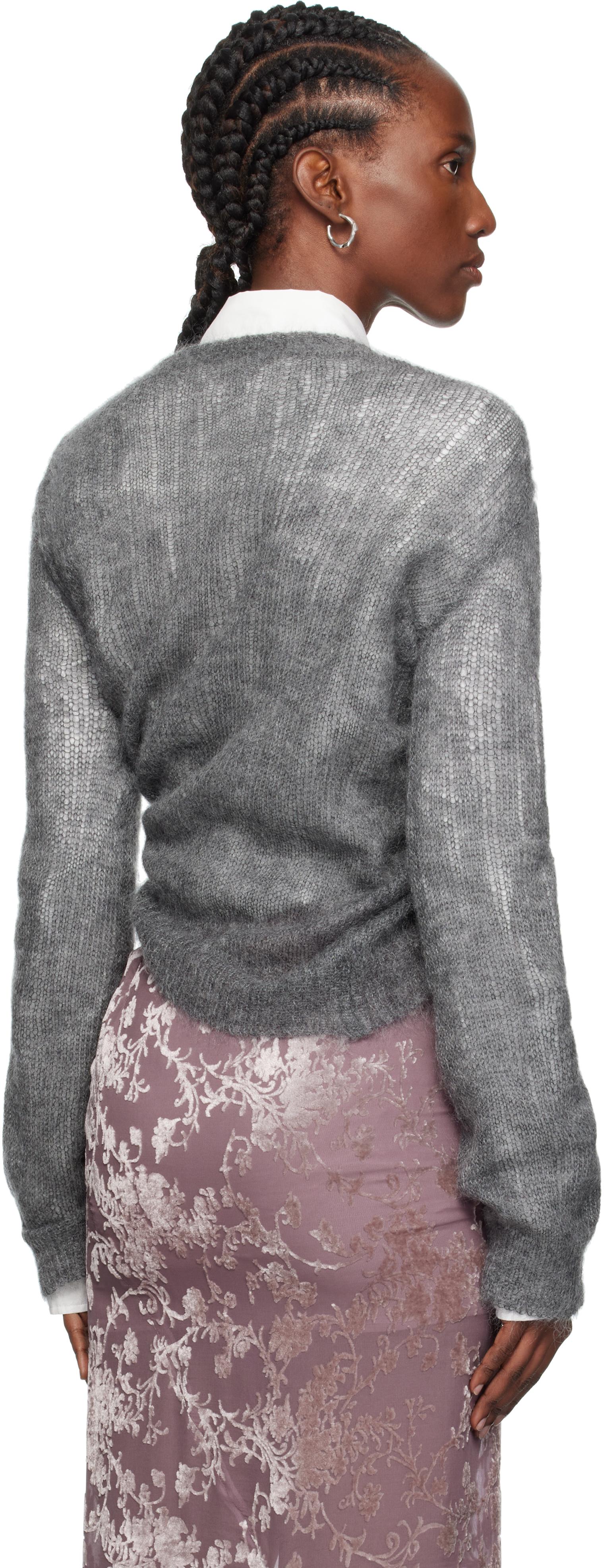 Ann Demeulemeester Zinaida Drawstring Sweater | Lyst