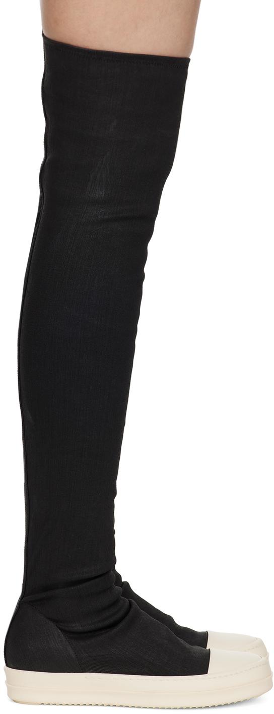 Rick Owens レディース ブラック Porterville High ソックススニーカー 