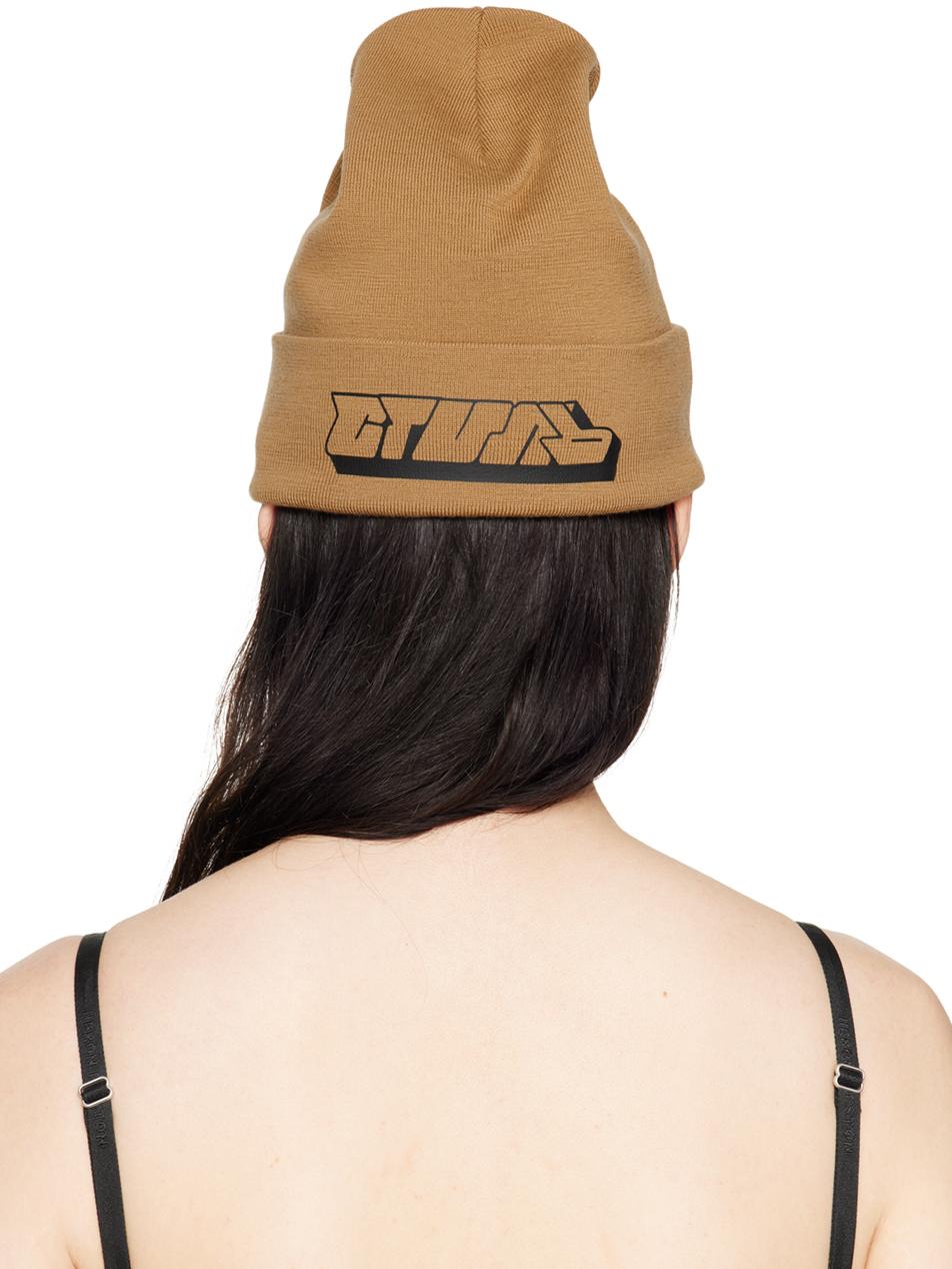 Heron Preston レディース ブラック ブラウン Style ビーニー キャップ