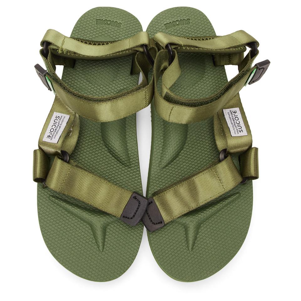 Suicoke Synthetic Green Depa-cab Sandals for Men - Lyst