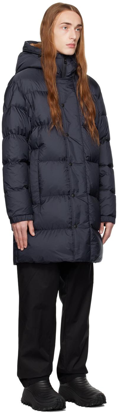 Moncler メンズ ブラック ネイビー Alagon ダウンジャケット ジャケット