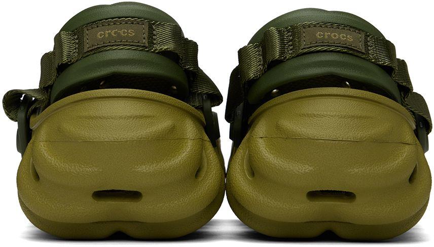 Crocs™ Khaki Echo Clogs in Green for Men Lyst