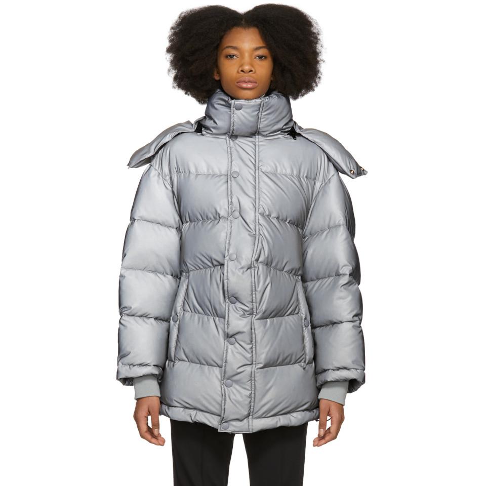 balenciaga reflective jacket