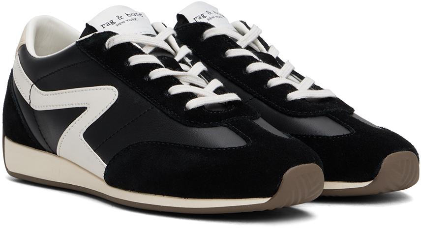 Rag and bone black sneakers best sale