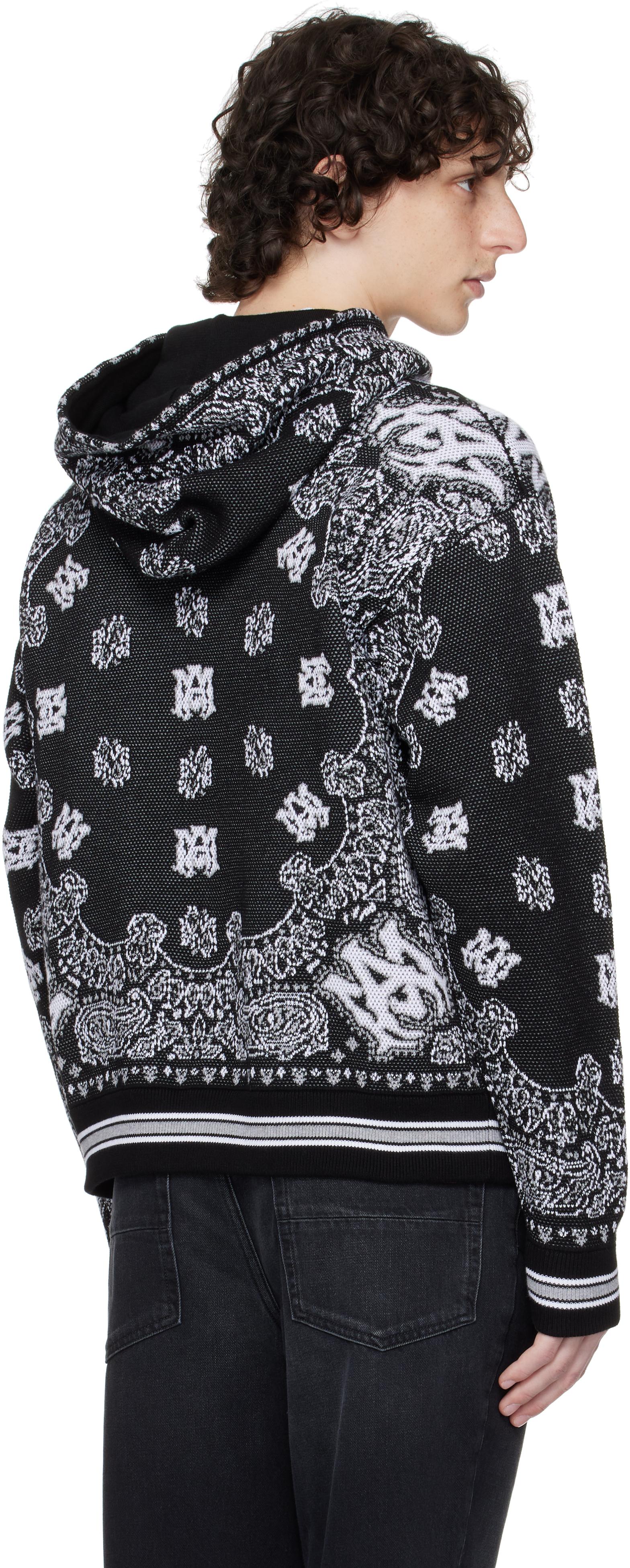 AMIRI☆Bandana フーディー Buy Amiri Bandana Bleach All Over Hoodie 'Black