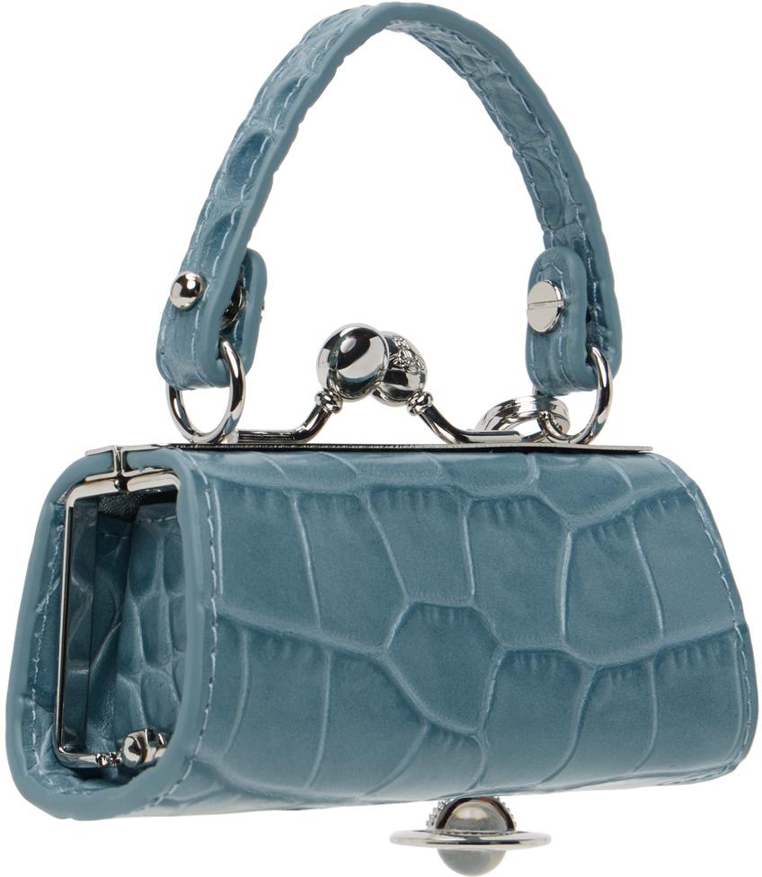 【関税込み】Vivienne Westwood ピンク Crocodile Doll バッグ Pink Crocodile Doll Bag by Vivienne Westwood on Sale