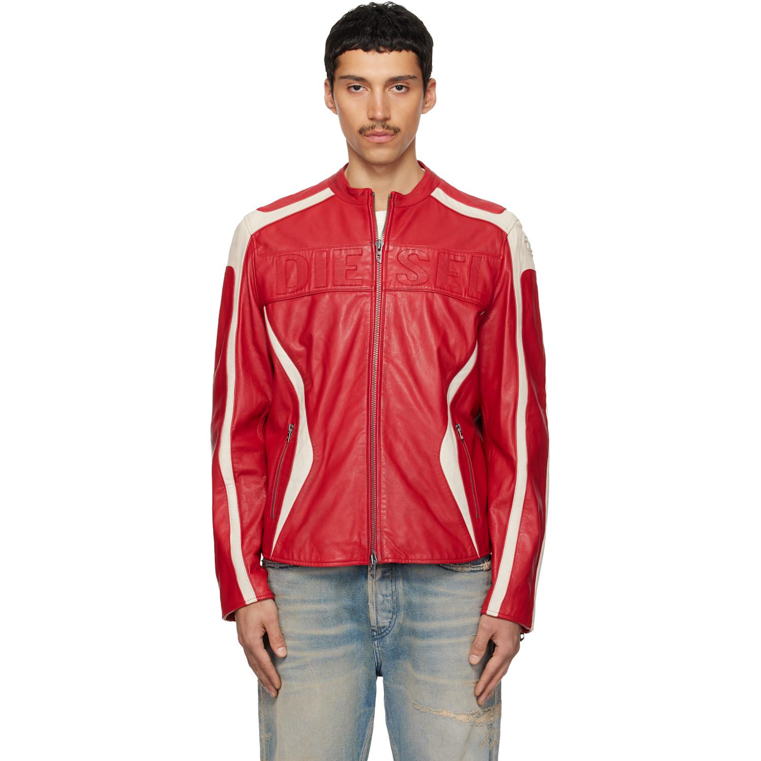 メンズ DIESEL レザージャケット | オンラインセールは最大47%オフ | Lyst