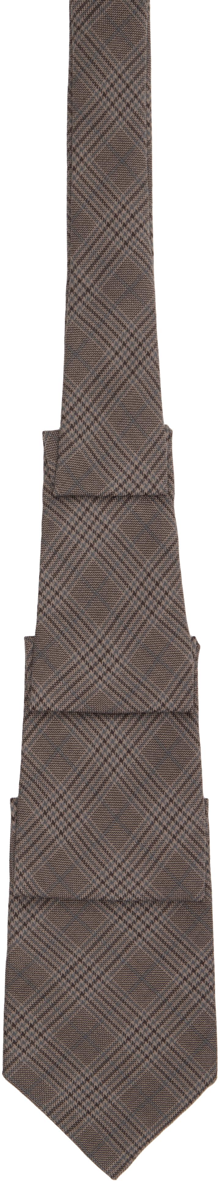 Our Legacy Pleated Tie in Black for Men | Lyst