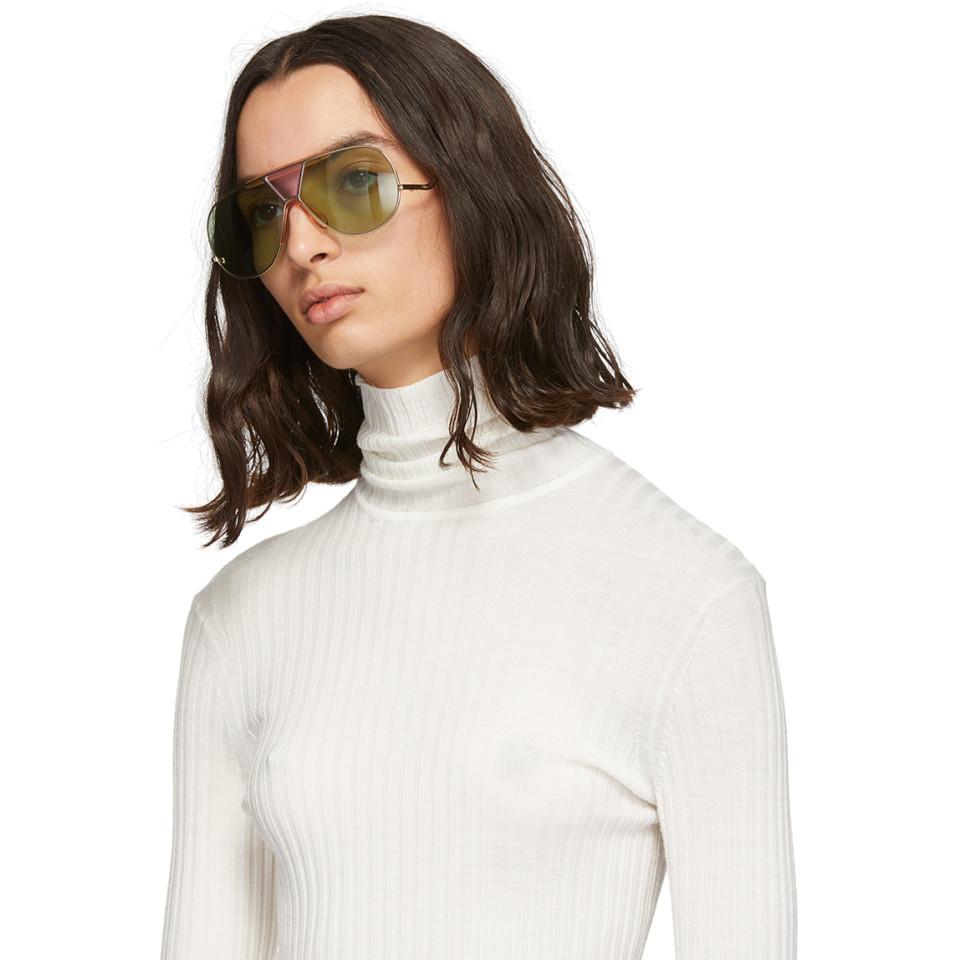 chloe green sunglasses