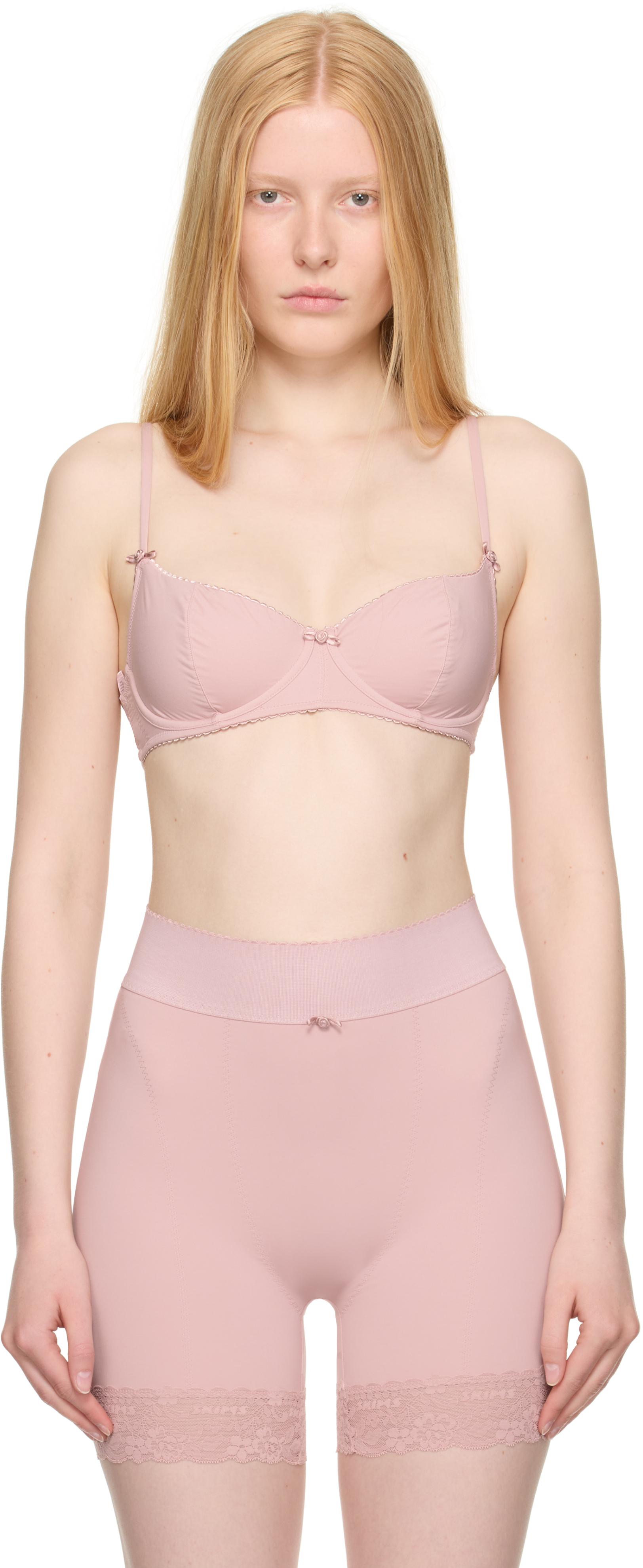 SKIMSブラジャー34DD&ショーツS SKIMS Tシャツブラ - サンド | NET-A-PORTER