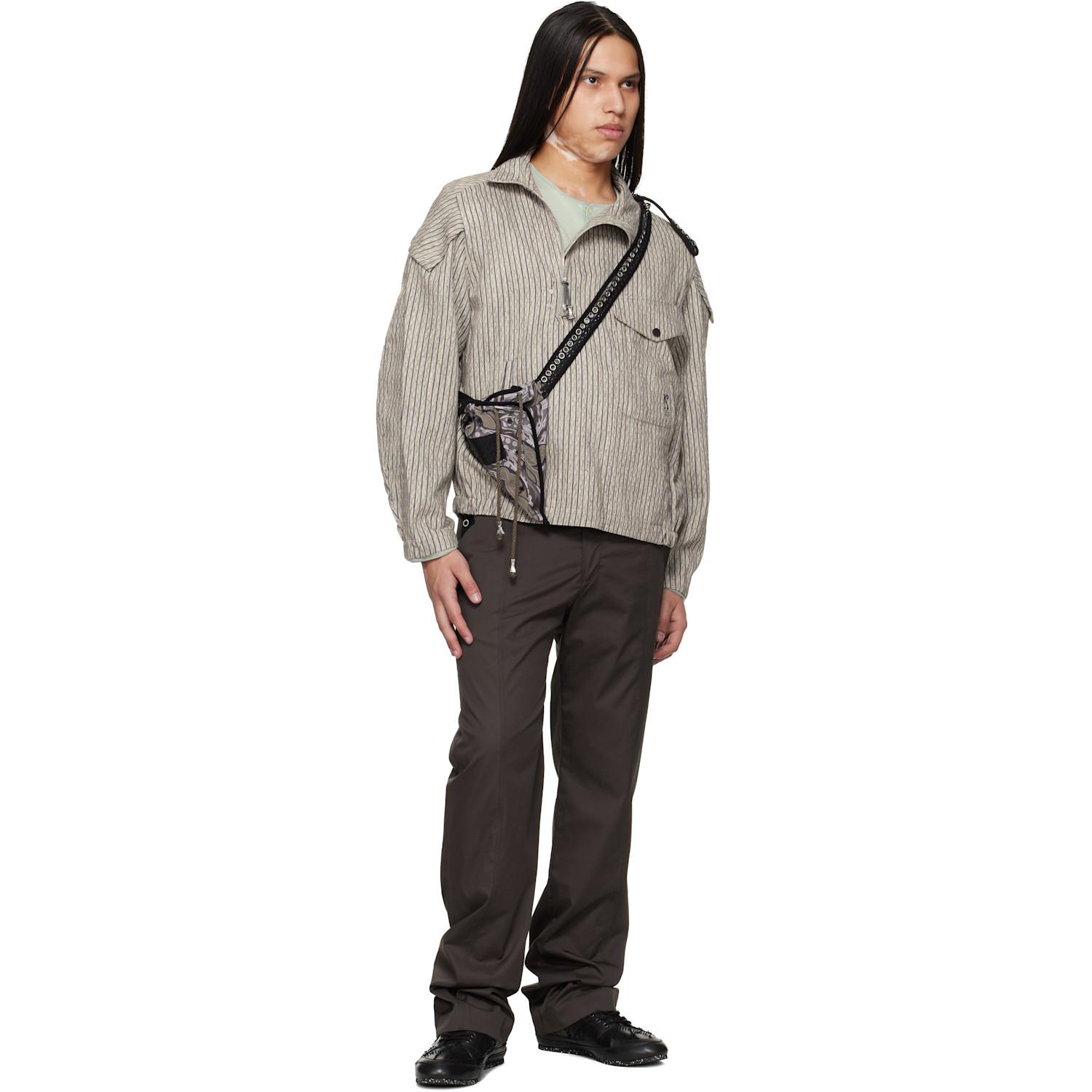 Kiko Kostadinov Farkas Pullover Jacket in Grey for Men | Lyst UK