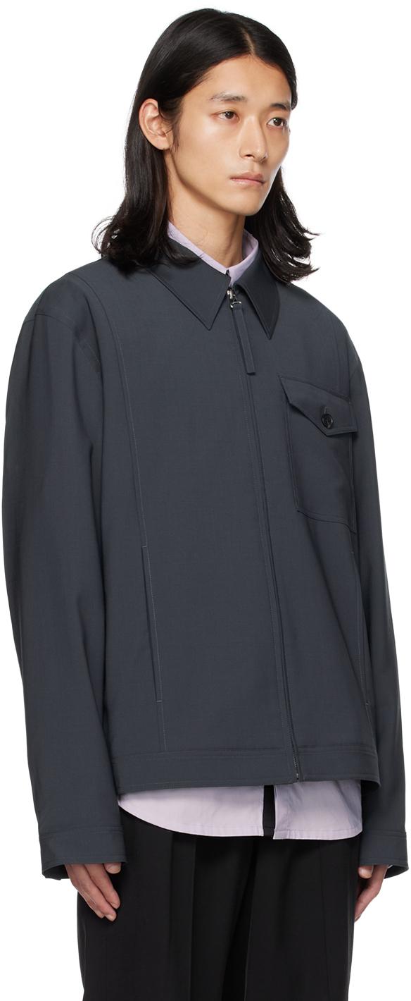 HELMUT LANG ダブルジップアップパーカー ブラック U386 パーカー