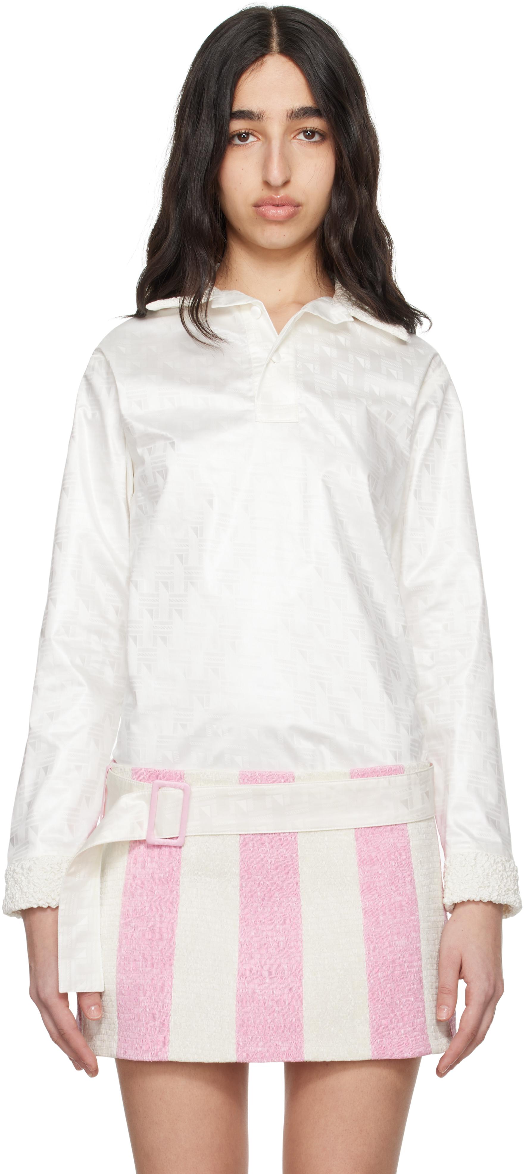 【関税込み】Super YAYA オフホワイト Nellie Twist Tシャツ SUPER YAYATwist T-shirt Nellie – PORT