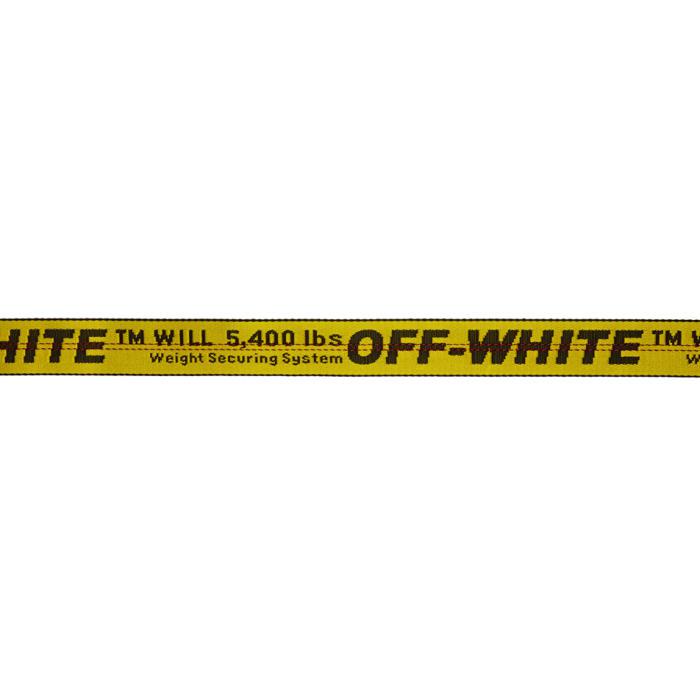 Off-White c/o Virgil Abloh Yellow & Black Industrial Belt in Yellow - Lyst