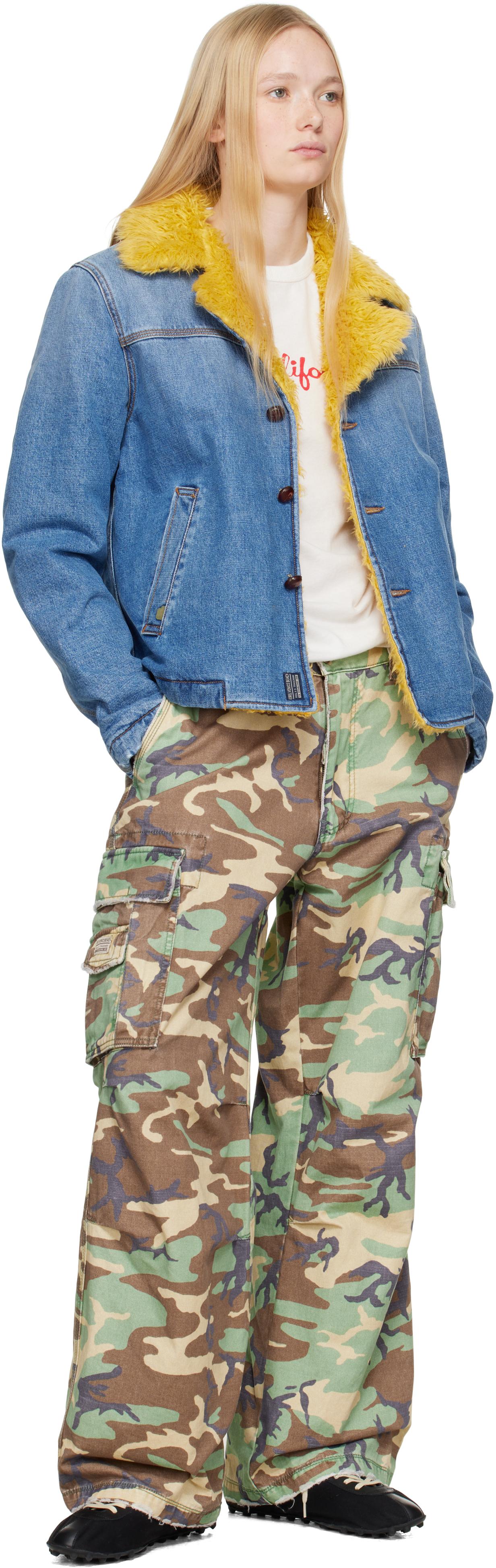 【関税込み】ERL ブルー Venice デニムジャケット ERL ブルー Venice デニムジャケット ブルー | Lyst