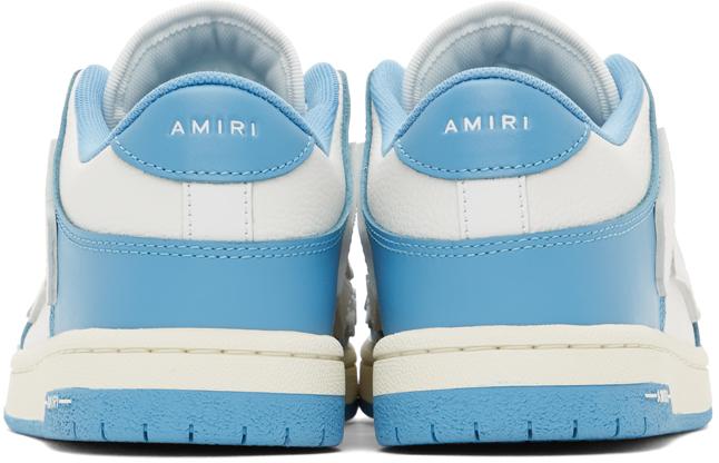 Amiri Blue & White Skel Top Low Sneakers for Men | Lyst Amiri Blue & White Skel Top Low Sneakers for Men | Lyst