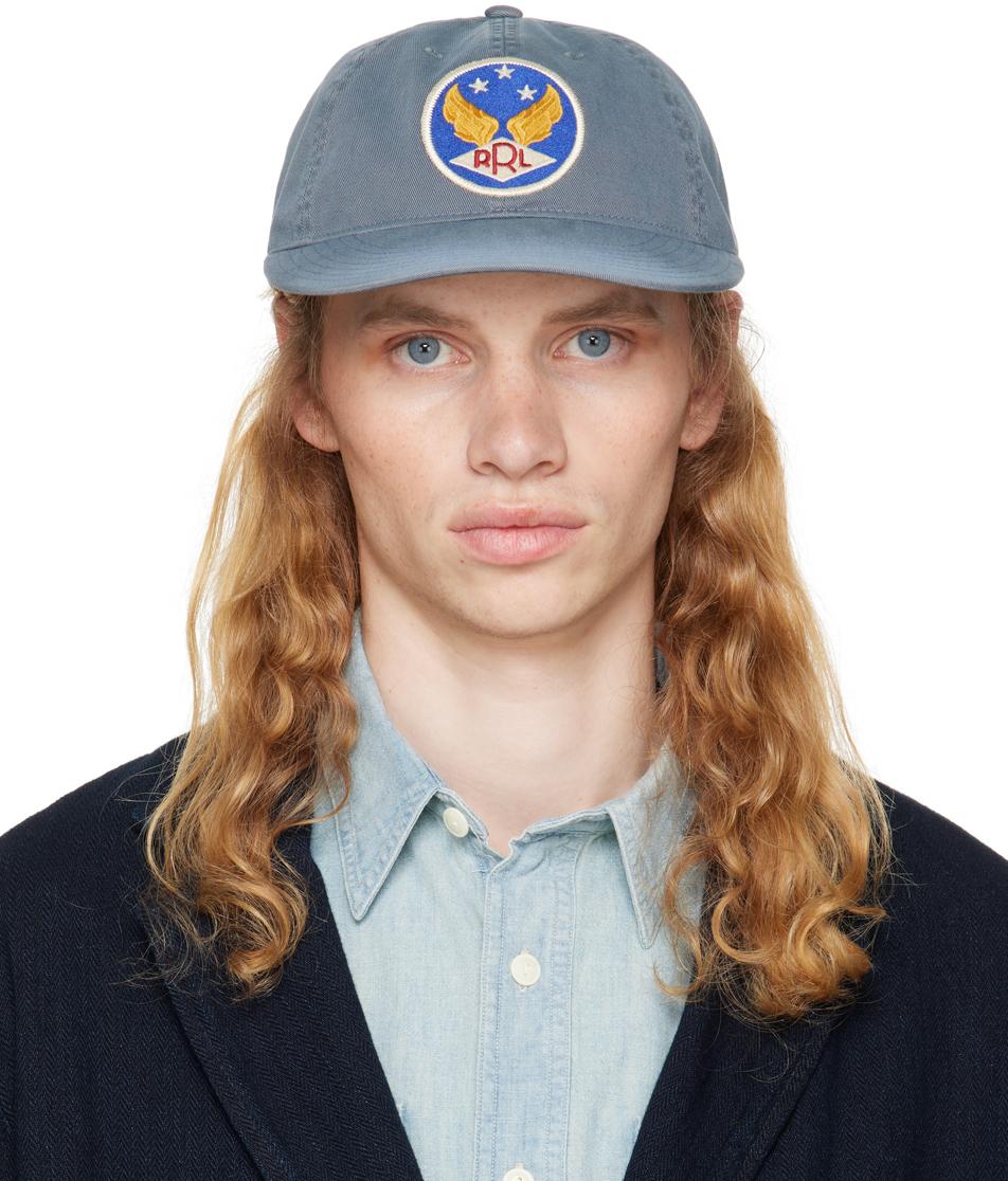 RRL CAP Winged-Logo ツイル ベースボールキャップ Winged-Logo Twill Ball Cap