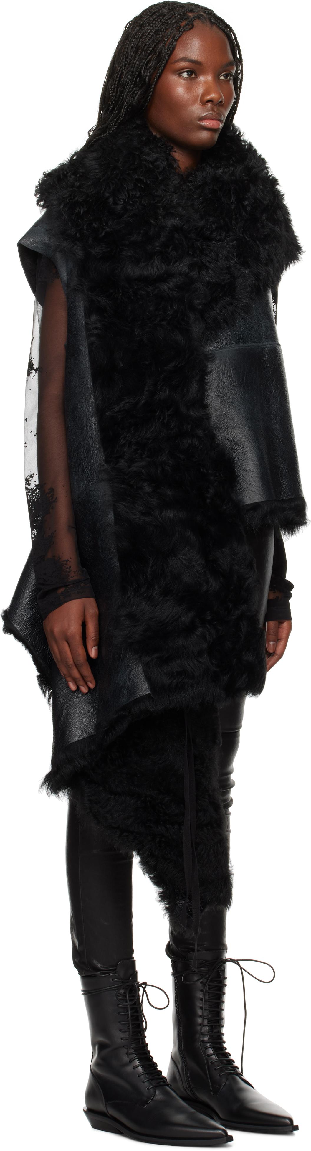 Ann Demeulemeester レディース ブラック Svea アシンメトリー Ann Demeulemeester レディース ブラック Svea アシンメトリー