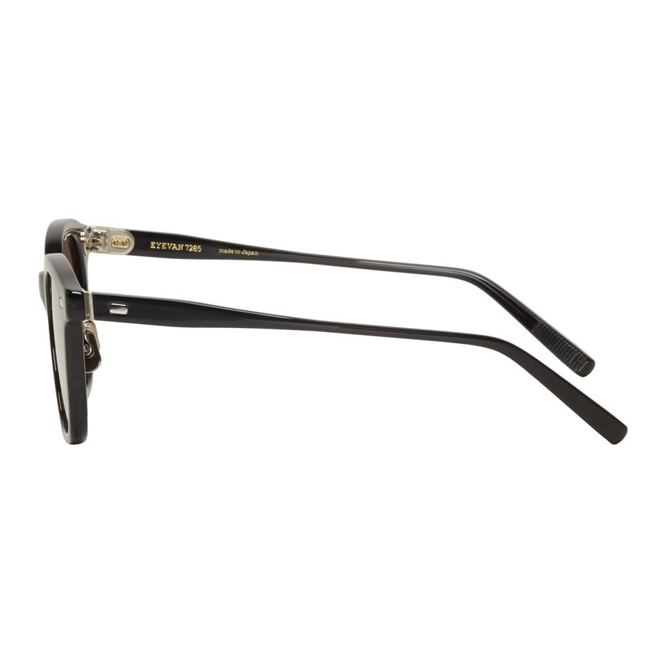Eyevan 7285 Black 775 Sunglasses for Men - Lyst