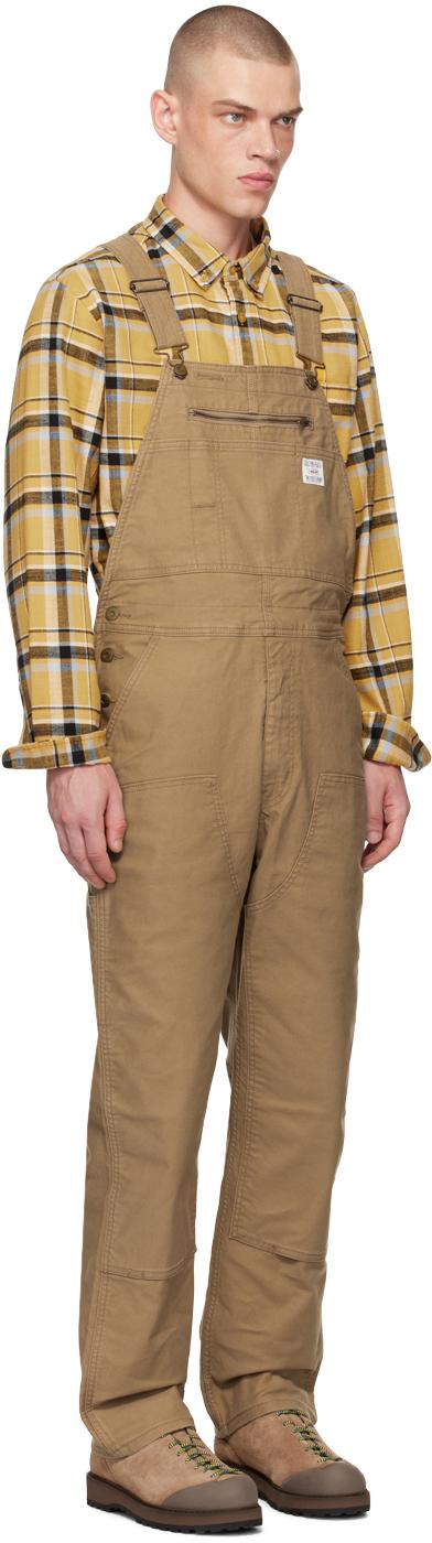Levi's Workwear Bib Denim Overalls in Black for Men | Lyst