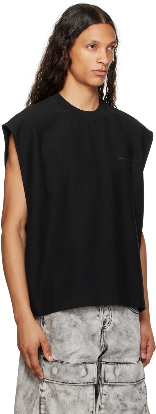 Alexander Wang Puff Logo Muscle Tank Top in Black for Men