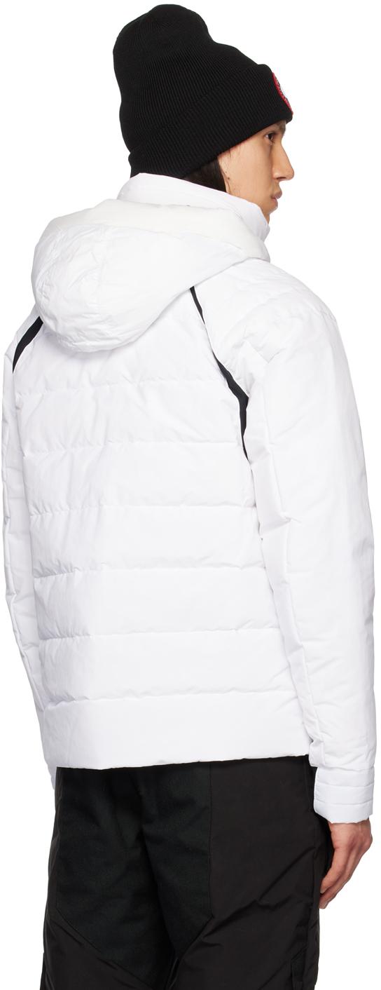 Canada Goose Hybridge Base Down Jacket in White for Men Lyst