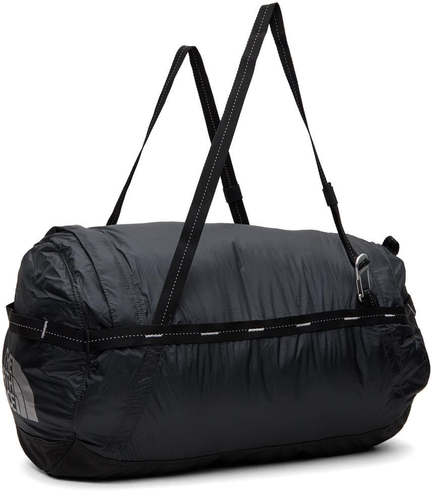 The North Face Gray Flyweight Duffle Bag in Black for Men | Lyst