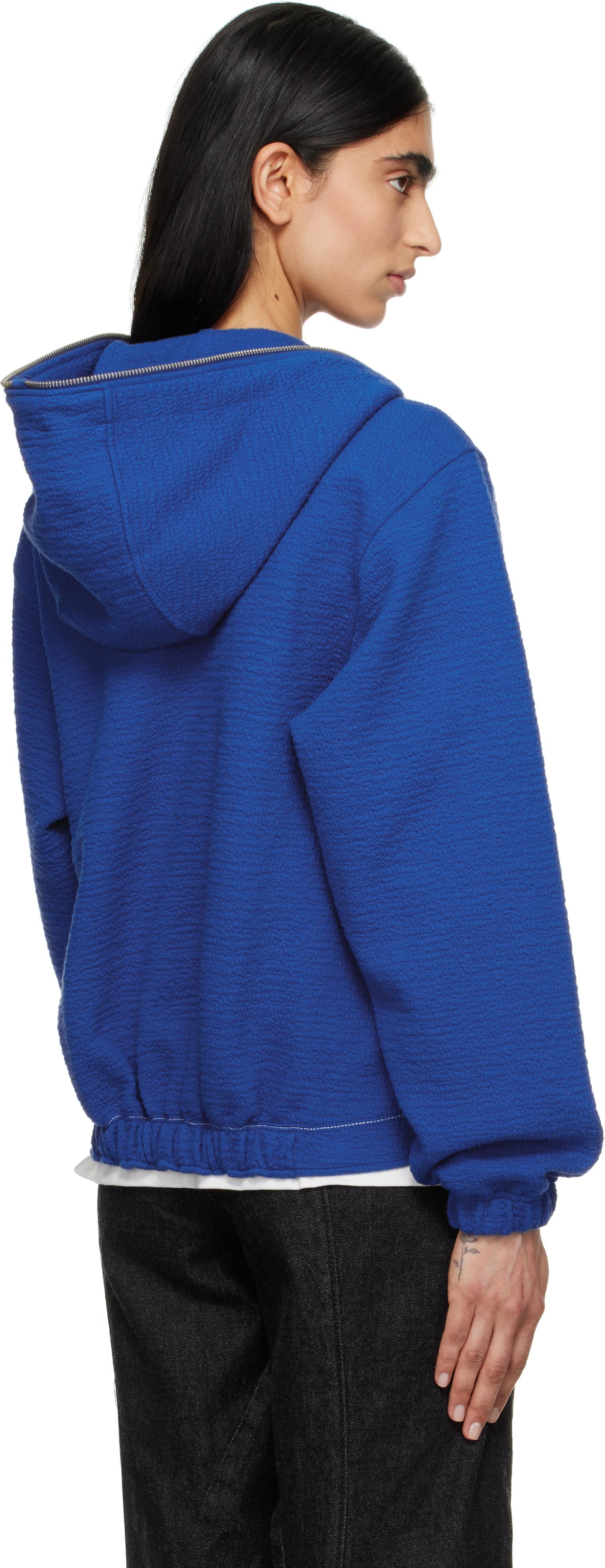 Adererror Realce Zip-Up Product. 31 Hoodie in Blue | Lyst