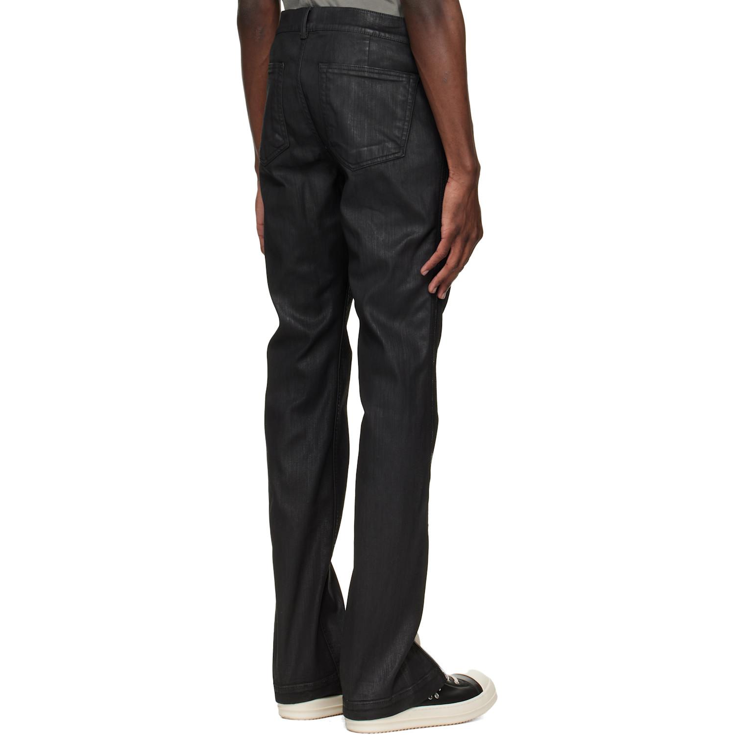 Rick Owens Temple Vega Jeans in Black for Men | Lyst