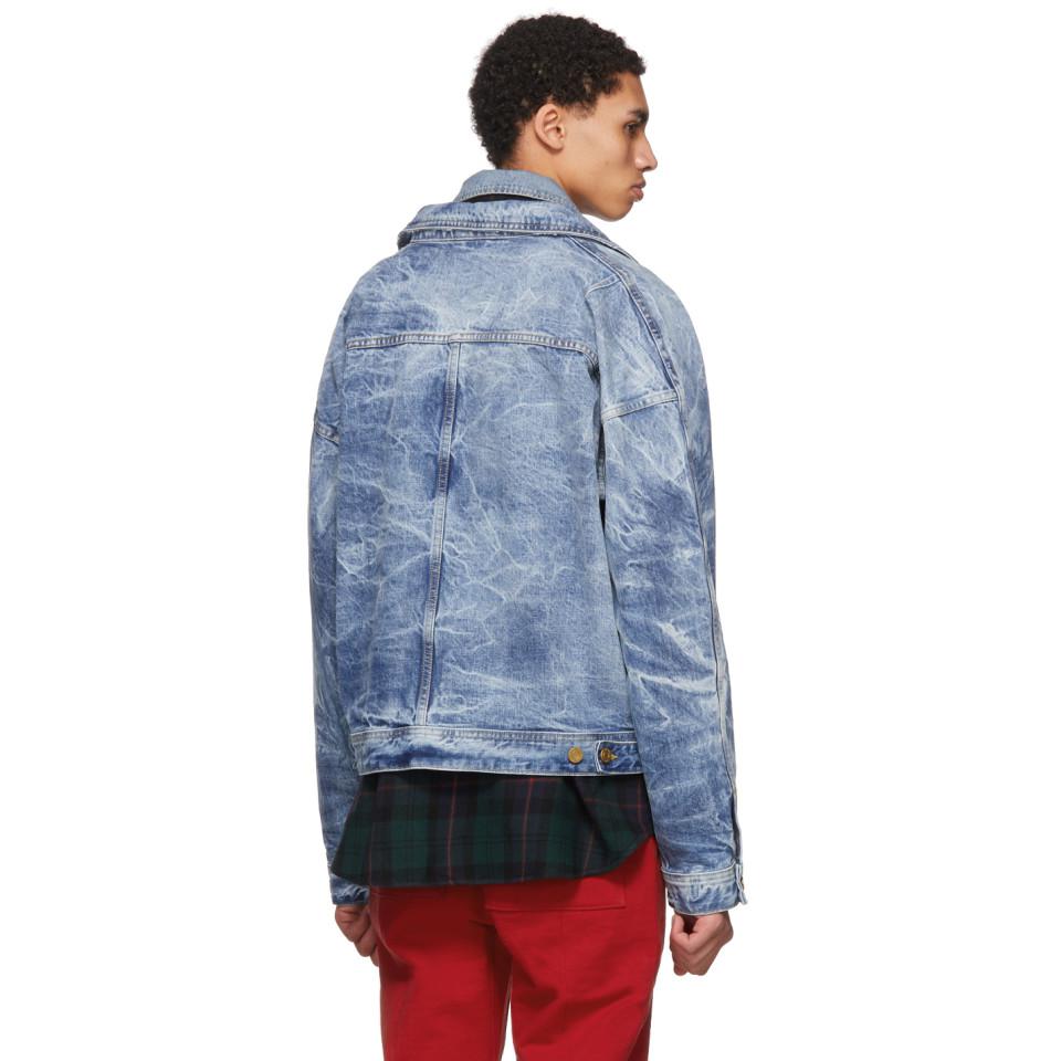 Indigo Selvedge Holy Water Denim Jacket 