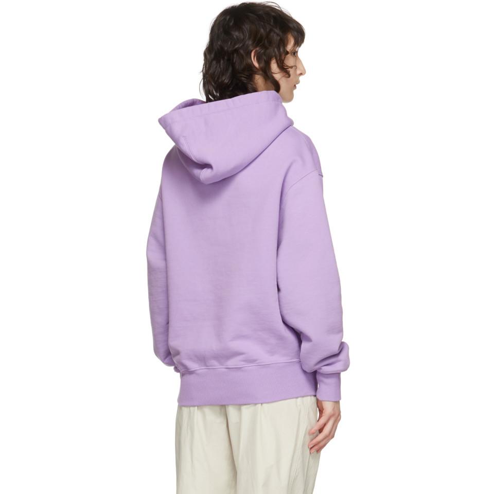 ami purple sweatshirt