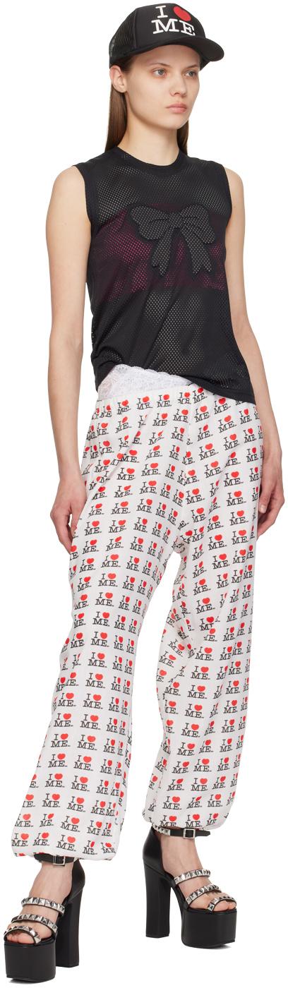 Ashley Williams 'I Heart Me' Lounge Pants in White | Lyst Ashley Williams 'I Heart Me' Lounge Pants in White | Lyst