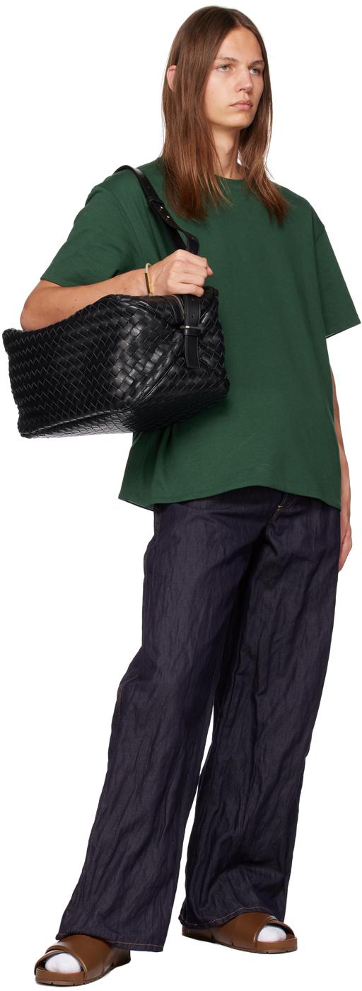 Bottega Veneta メンズ ブラック ブラウン Bridge ミュールサンダル 