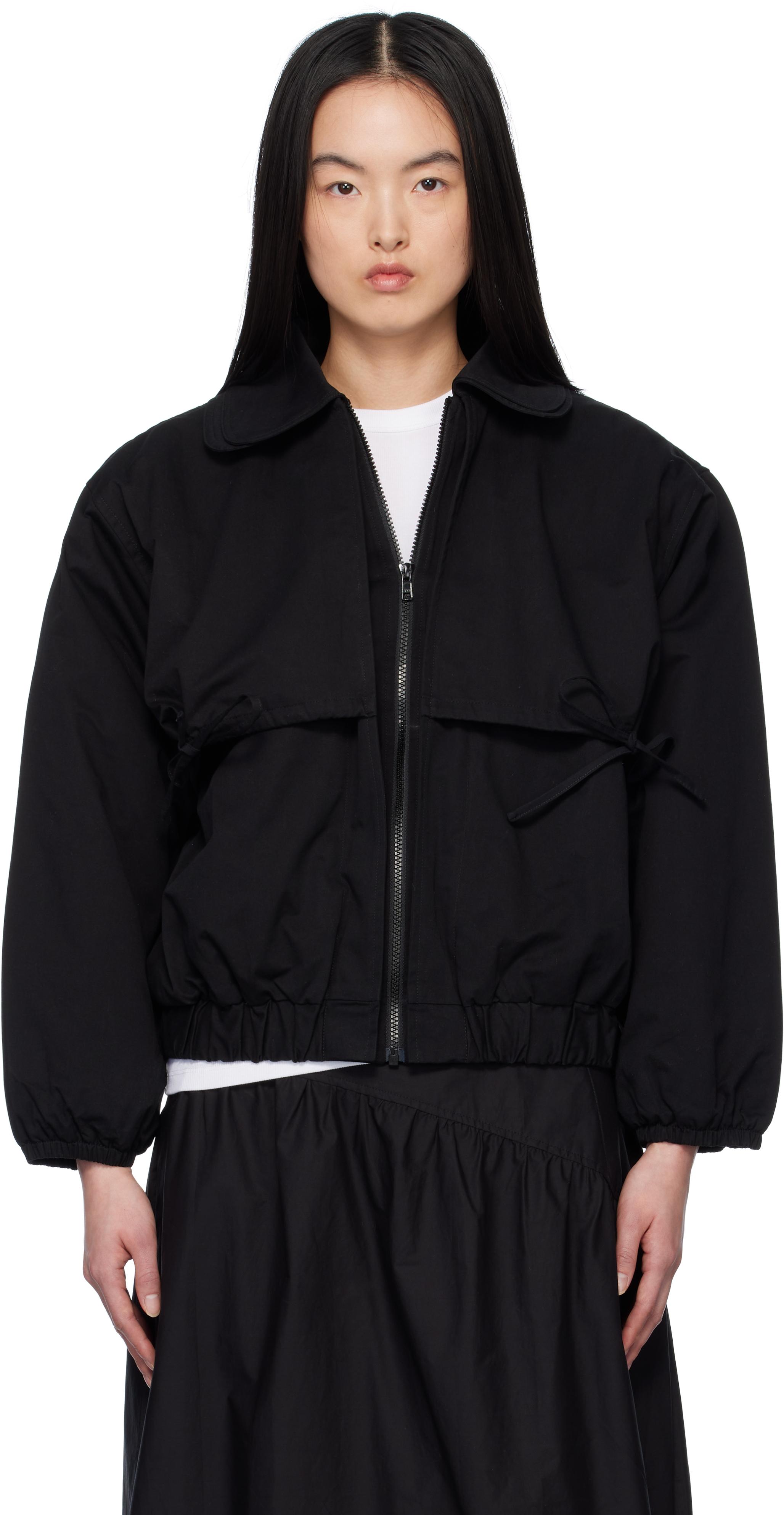 Deiji Studios Double Layered Jacket in Black | Lyst UK