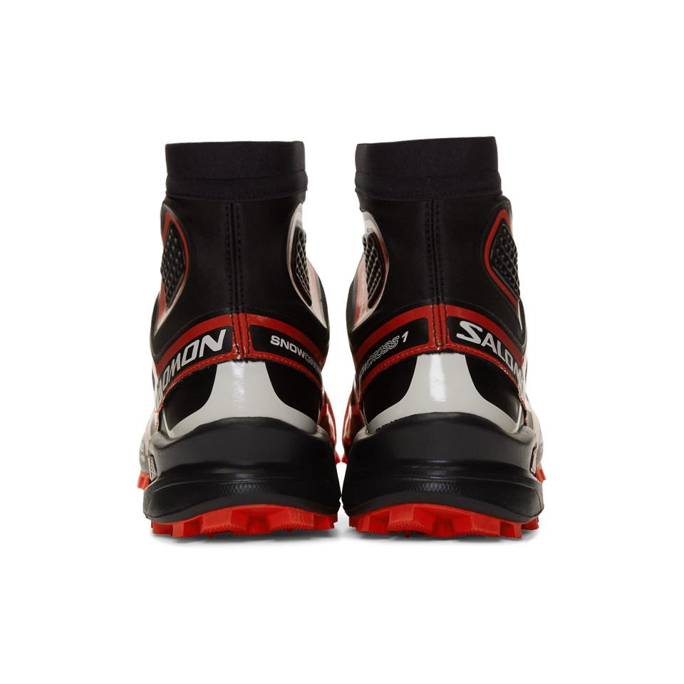 Salomon Synthetic Snowcross Adv Ltd Sneaker in Red for Men | Lyst
