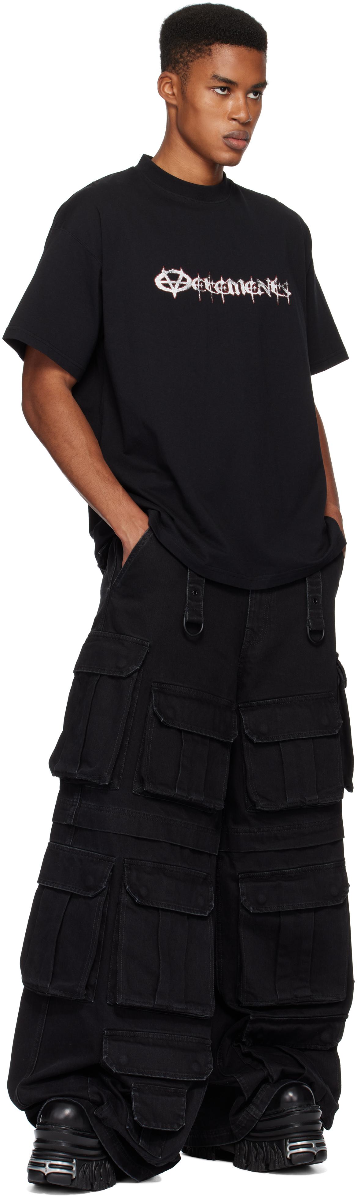 【VETEMENTS】ブラック Reaper Tシャツ VETEMENTS Reaper T-shirt | Black | FARFETCH