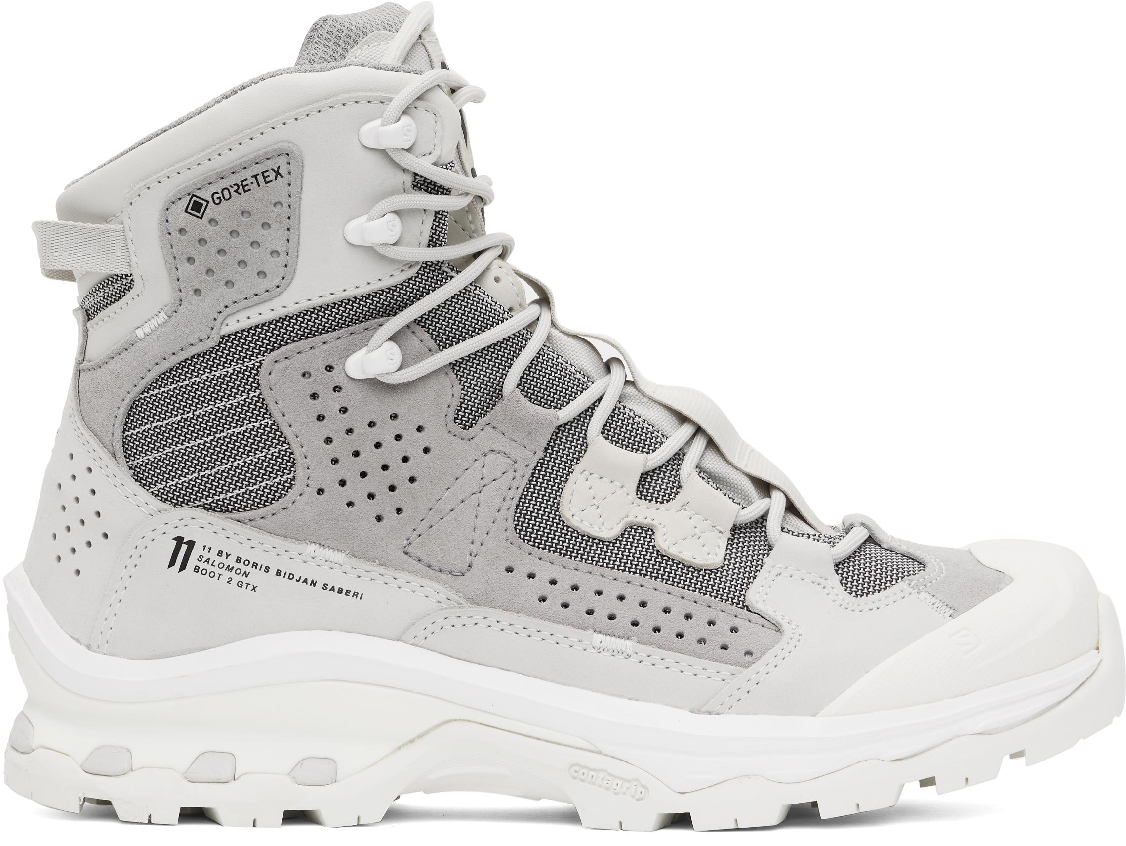 [11 by BBS×SALOMON] BOOT 2 GTX GREY US7 Boris Bidjan Saberi 11 Salomon Edition 2 Gtx Boots in Grey for Men