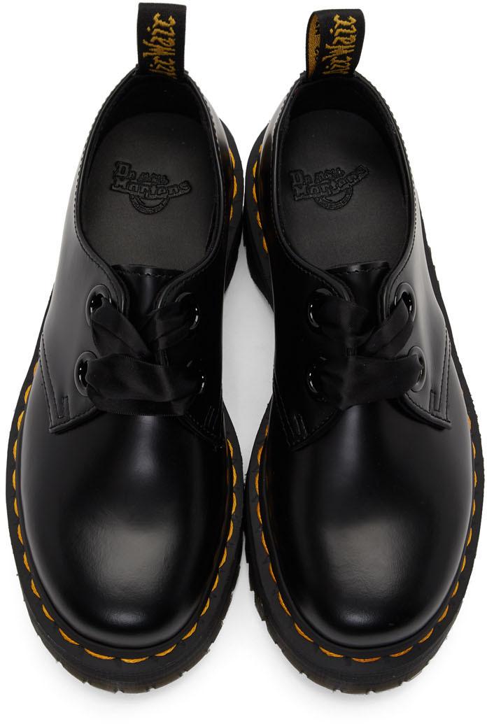 Dr. Martens Ribbon Lace-up Holly Derbys in Black | Lyst