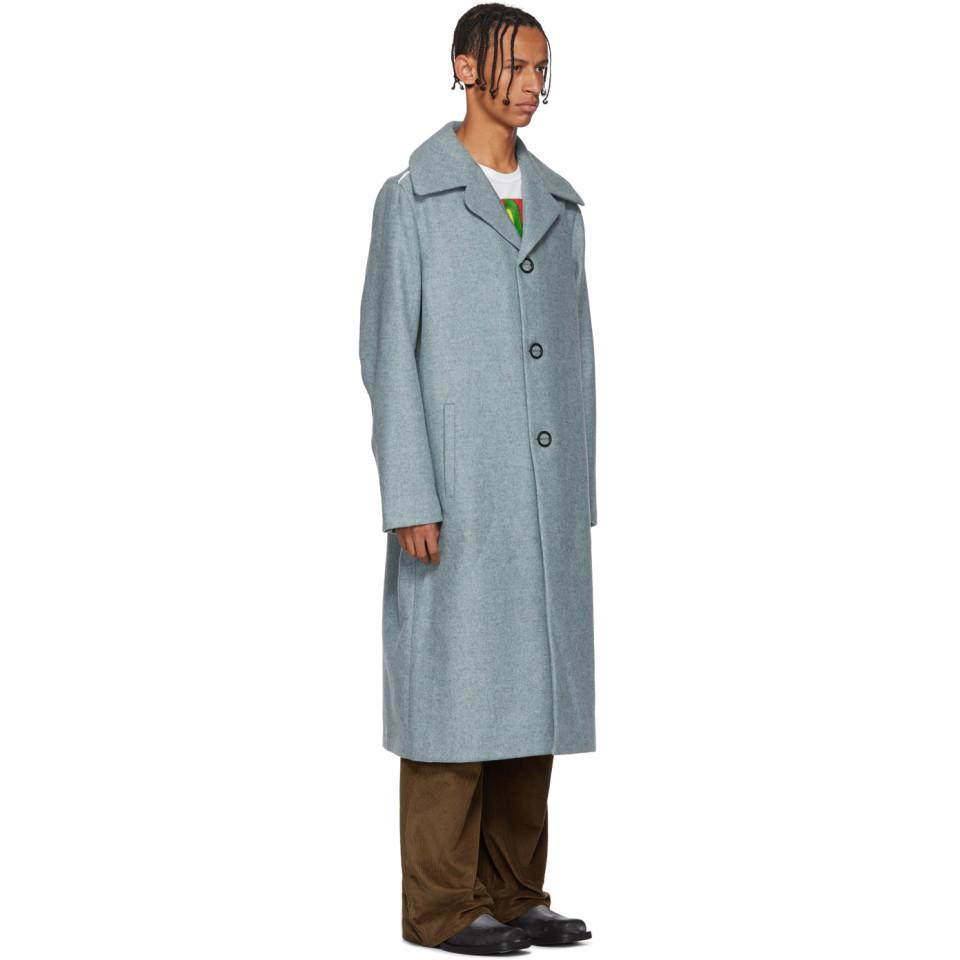 acne single breasted coat